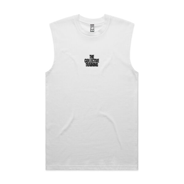 T/C/T Sleeveless tee Athlete 25 Black print Thumbnail